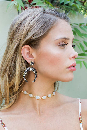 gemstone choker